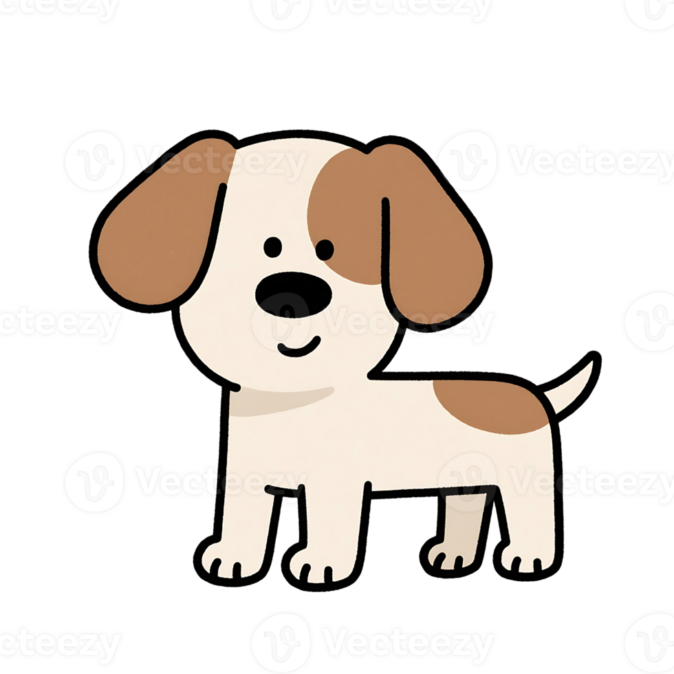 Cartoon Dog Illustration png