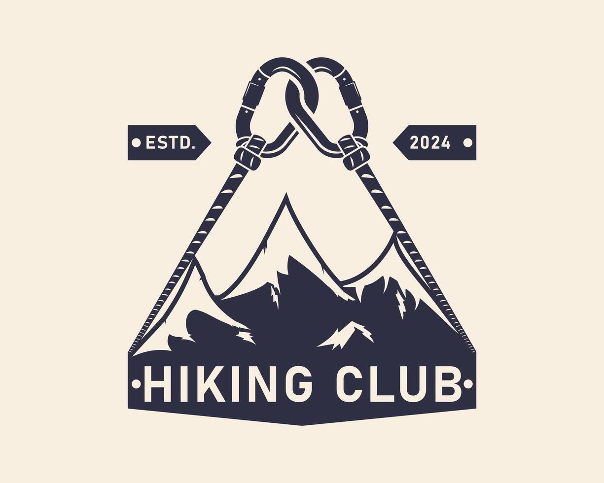 Classic camping icons and emblems. Summer camp vibes for T-shirt prints, posters, and greeting card designs. vector