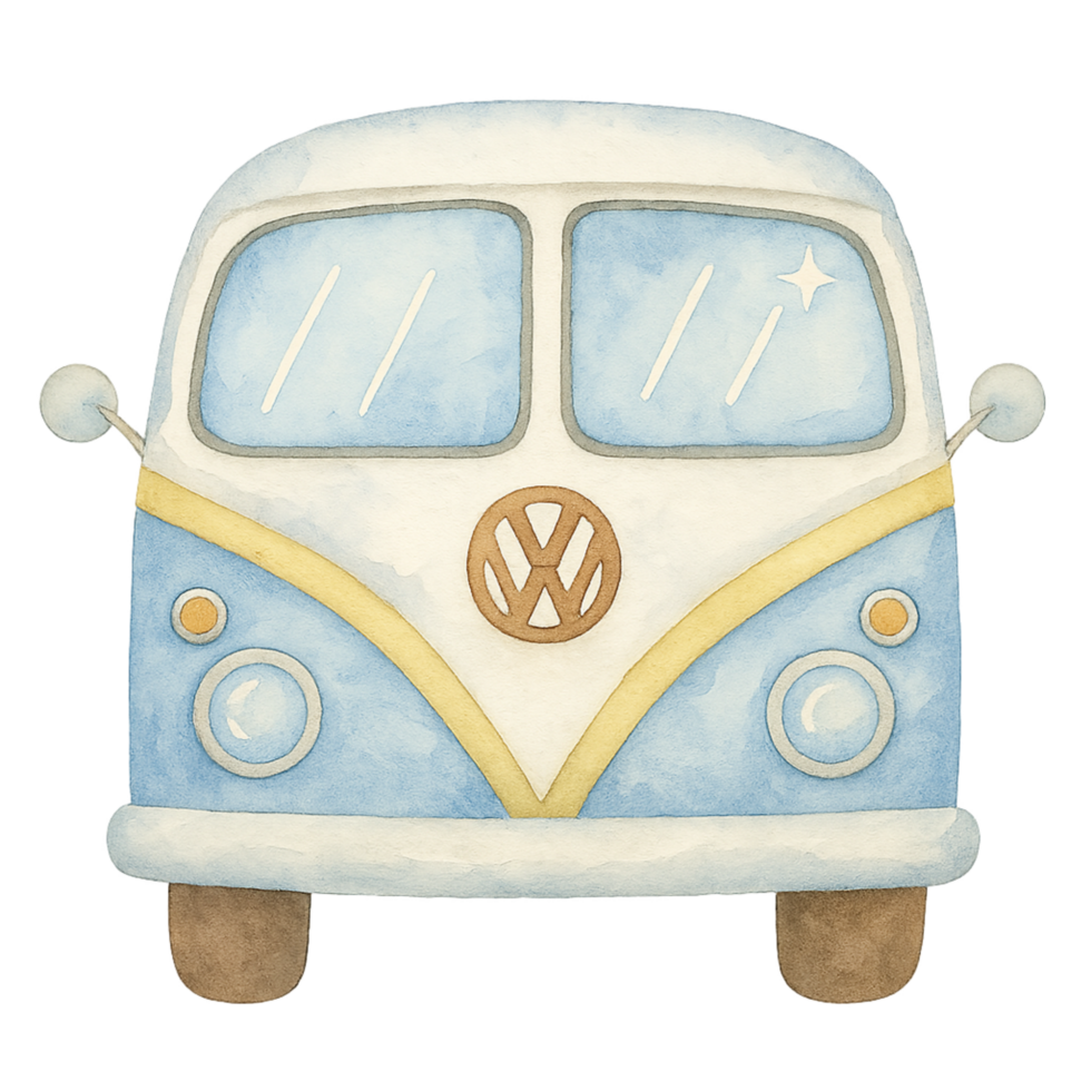 Volkswagen bus icon png
