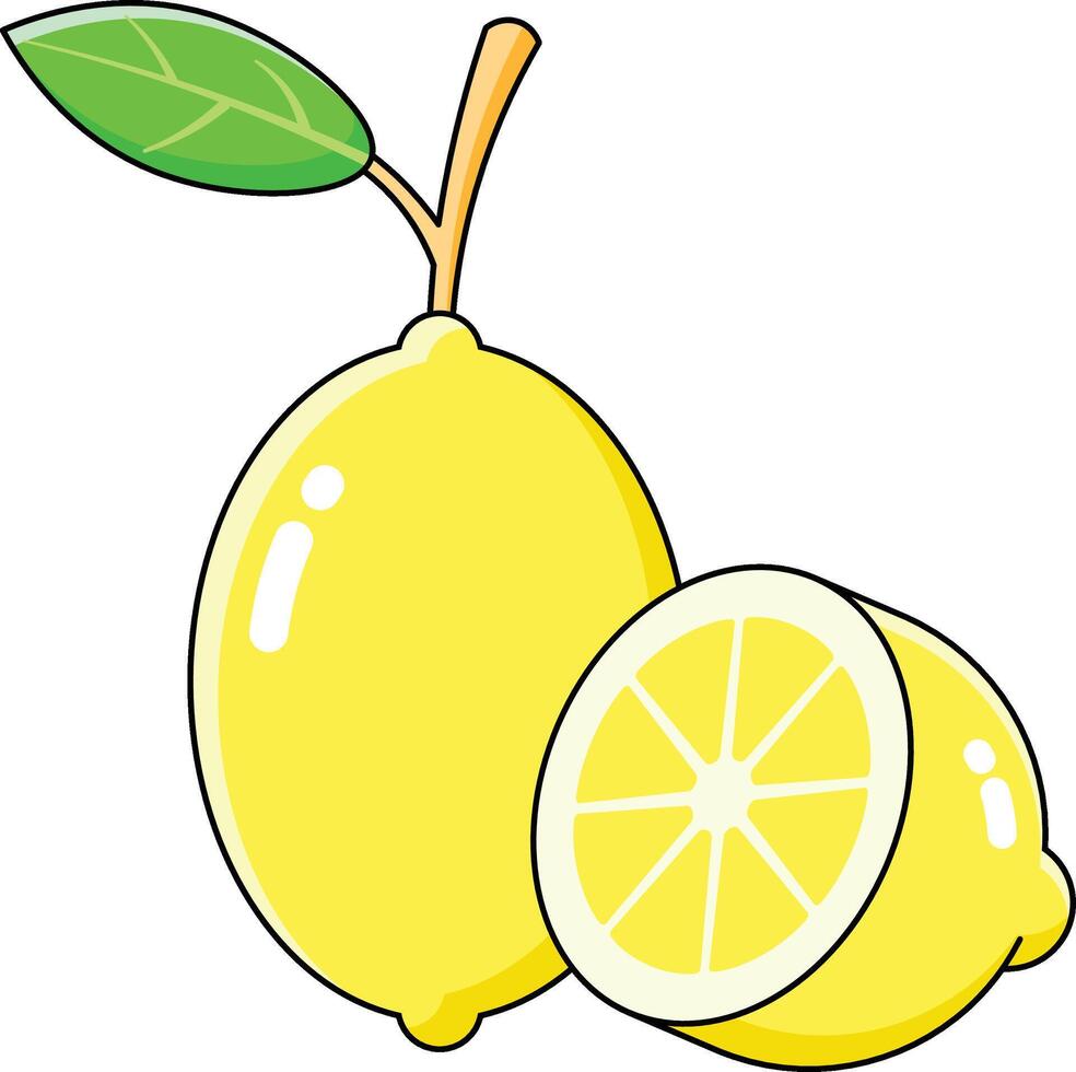 lemon vectors design