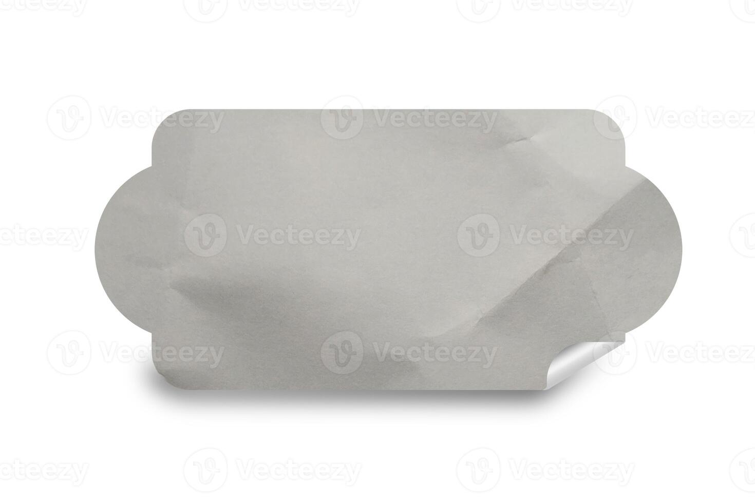 Clean Adhesive Label Texture Background photo