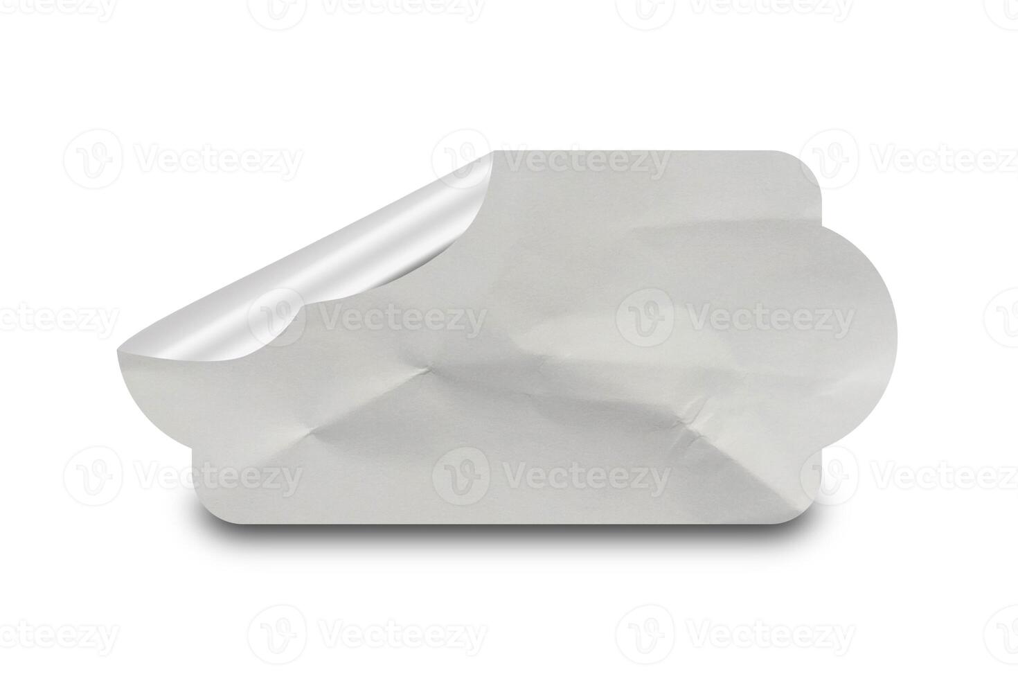 Torn Sticker Texture for Web Graphics photo