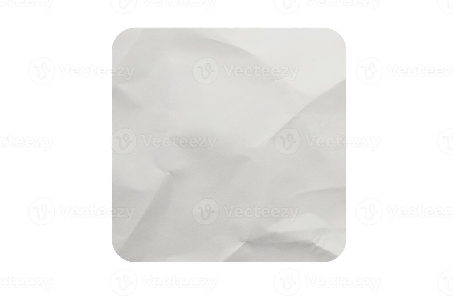 Glued Paper Tag with Hand-Pressed Texture photo