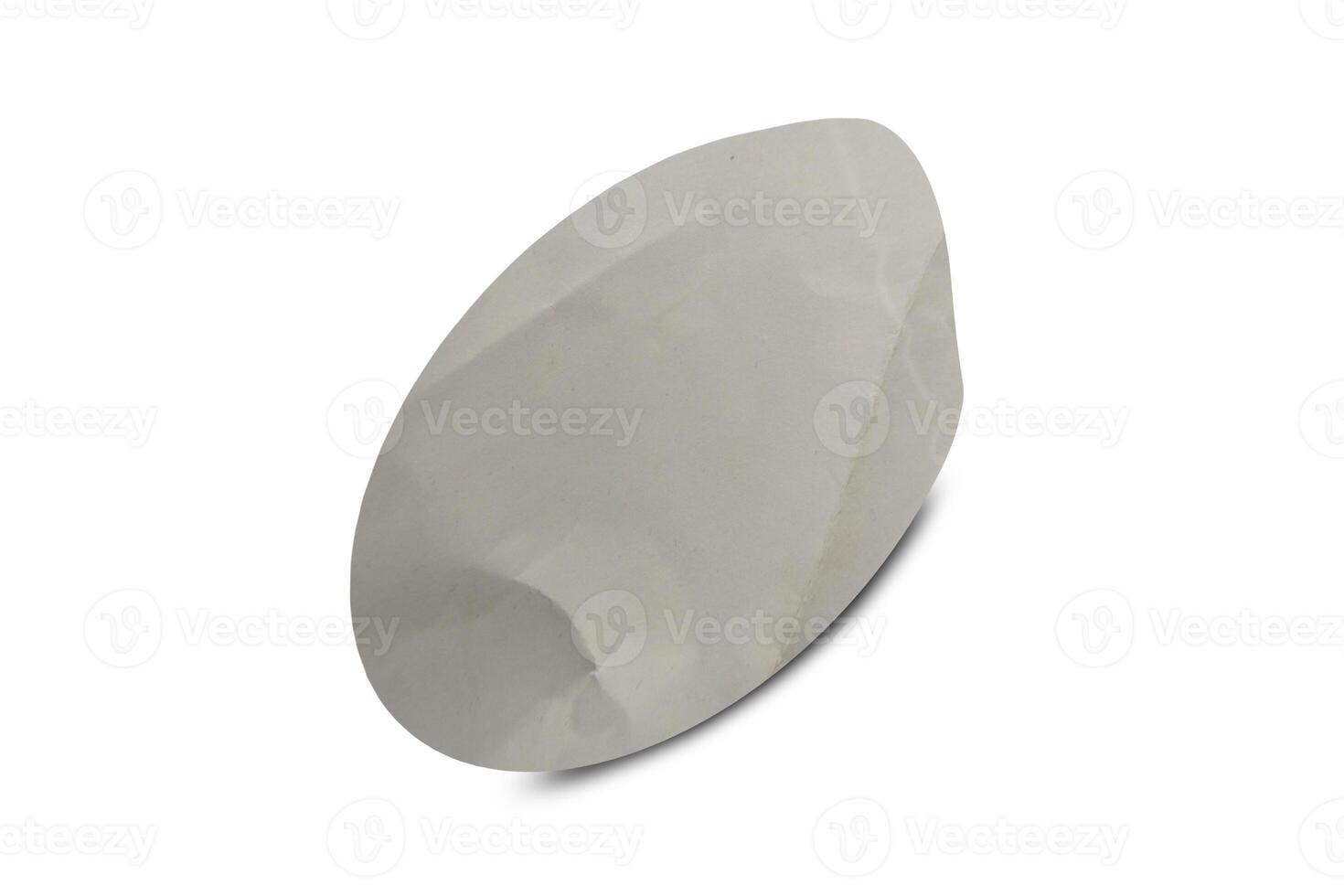 Faint Label on Fibrous Paper photo