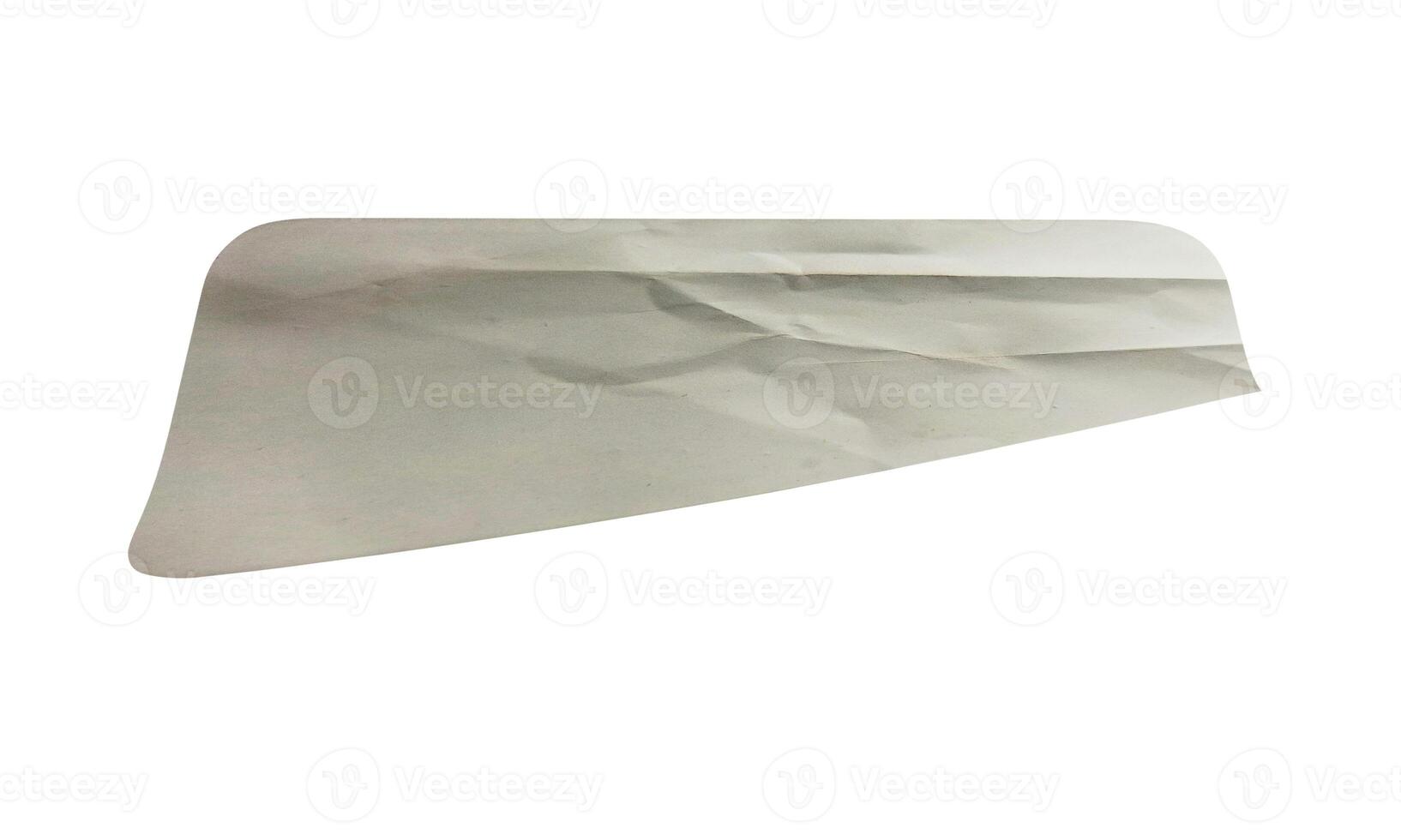 Crumpled Glued Paper Label Surface photo