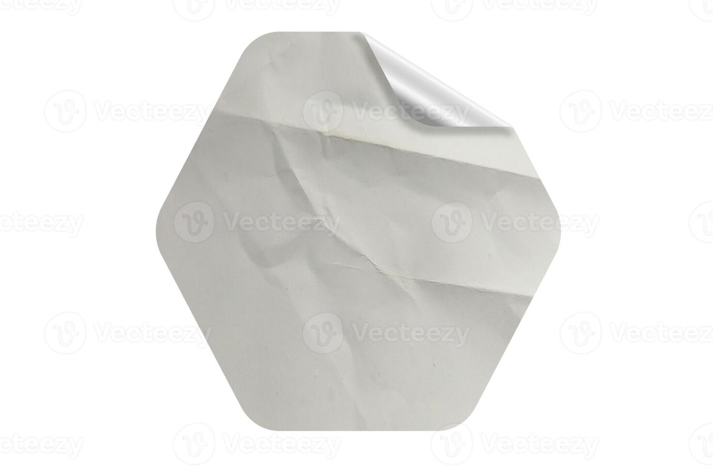 Labels Sticker with Paper Fibers Texture photo