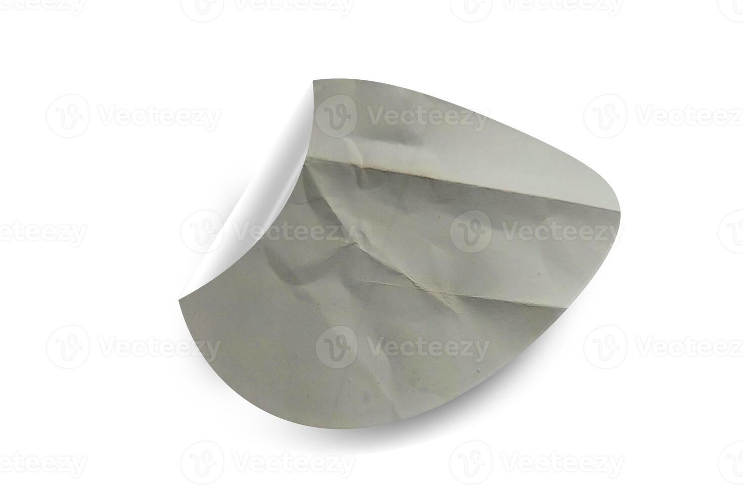 Textured Sticker Tag Glue Stains Label photo