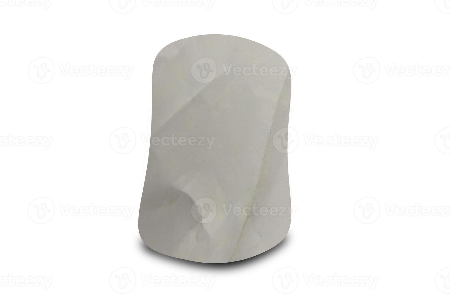 Blank Label with Sticky Residue photo