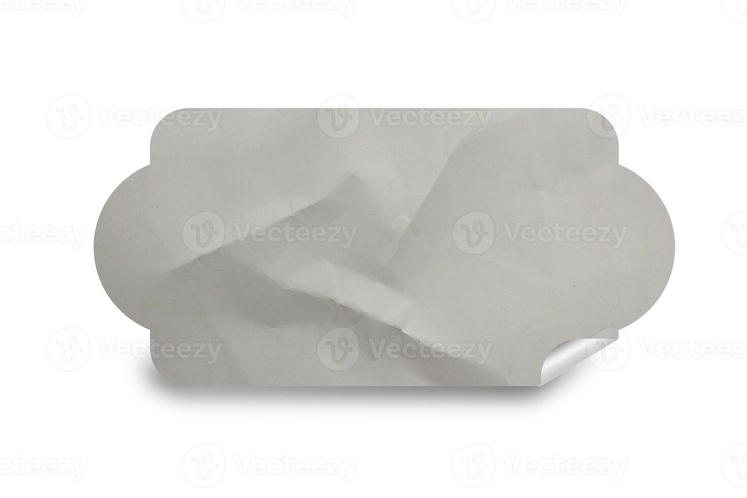 Texture Map of Paper Label photo