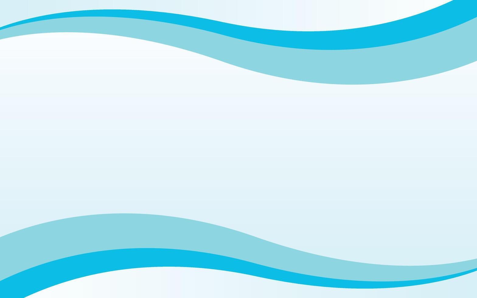 Blue Simple Wave Gradation Design Background vector