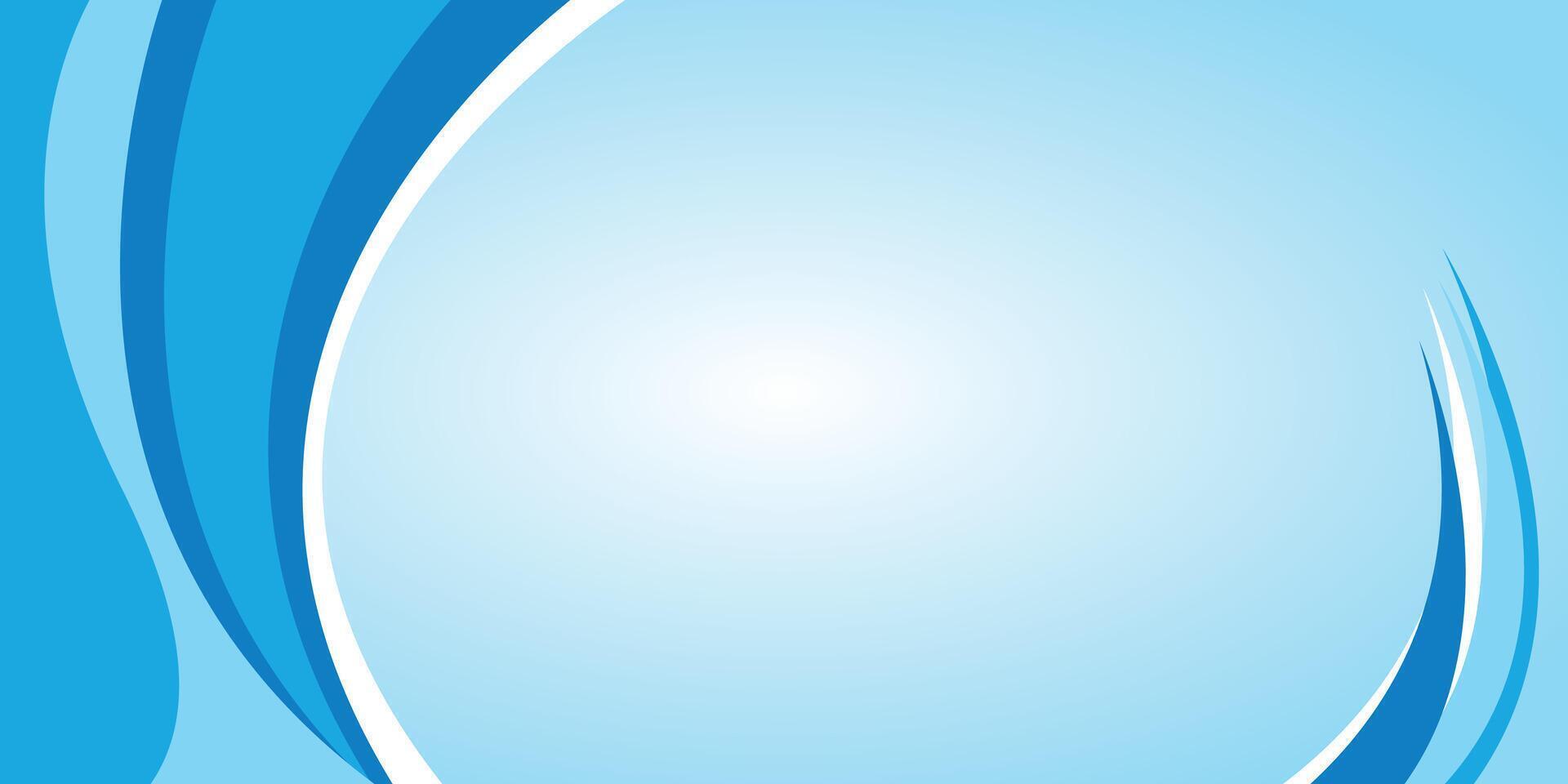 Simple Design Blue Abstract Background vector
