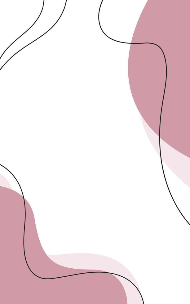 Abstract Simple Design With Flat Background vector