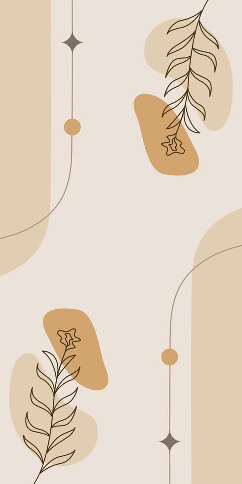 Beautiful Aesthetic Soft Design Background vector
