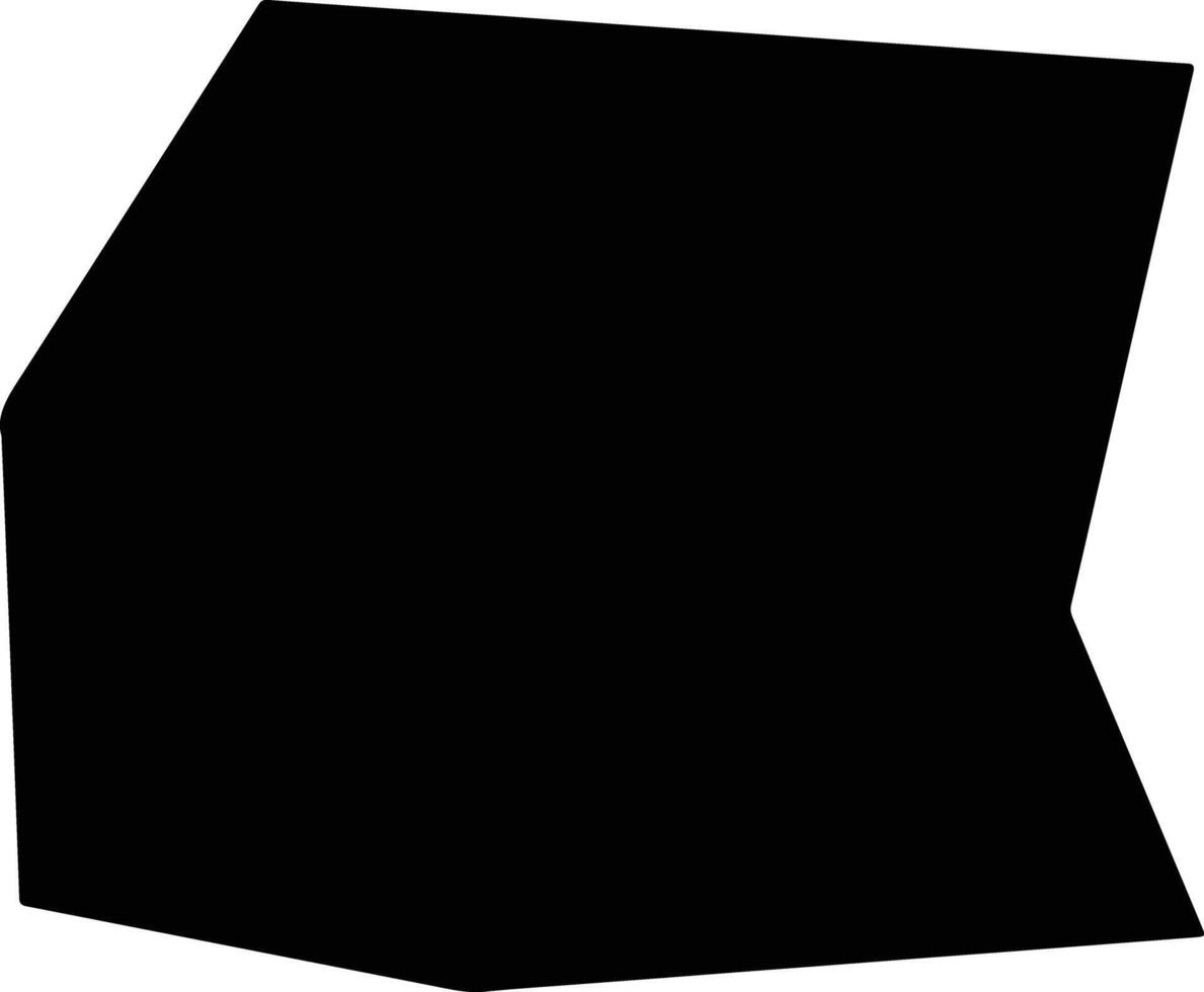 Hareri Ethiopia silhouette map vector