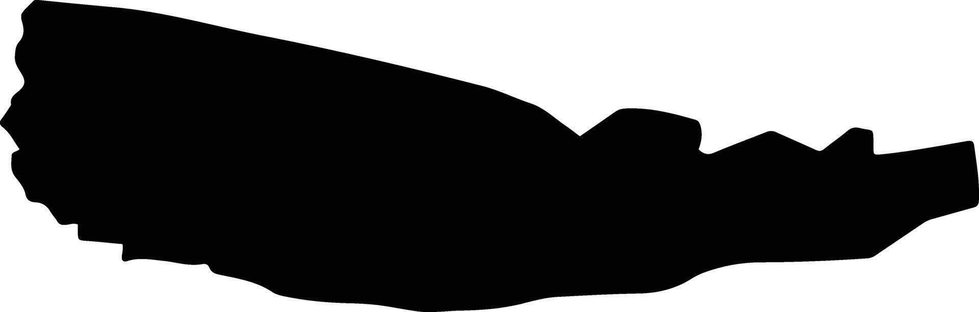 Harran Turkey silhouette map vector