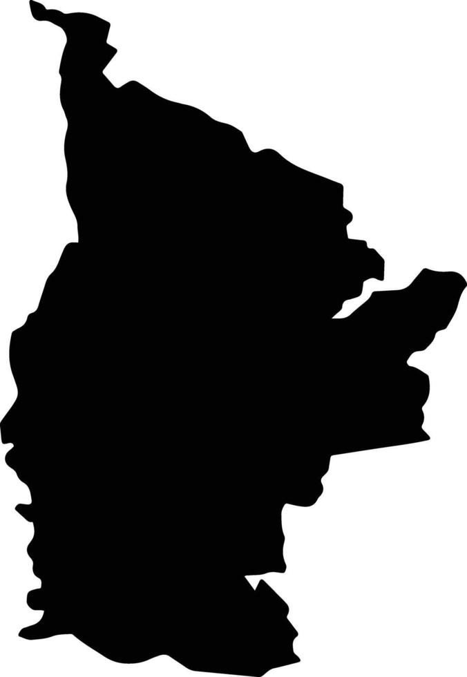 Hayfield Jamaica silhouette map vector