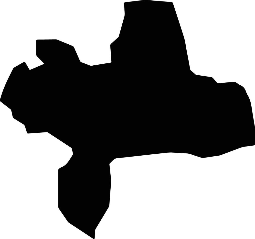 Hays Yemen silhouette map vector