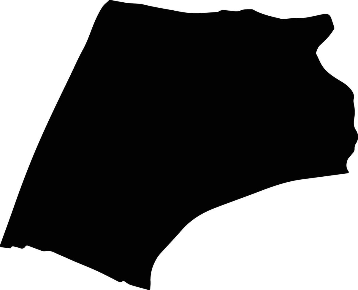 Heemstede Netherlands silhouette map vector