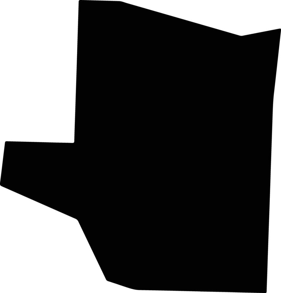 Hempstead United States silhouette map vector