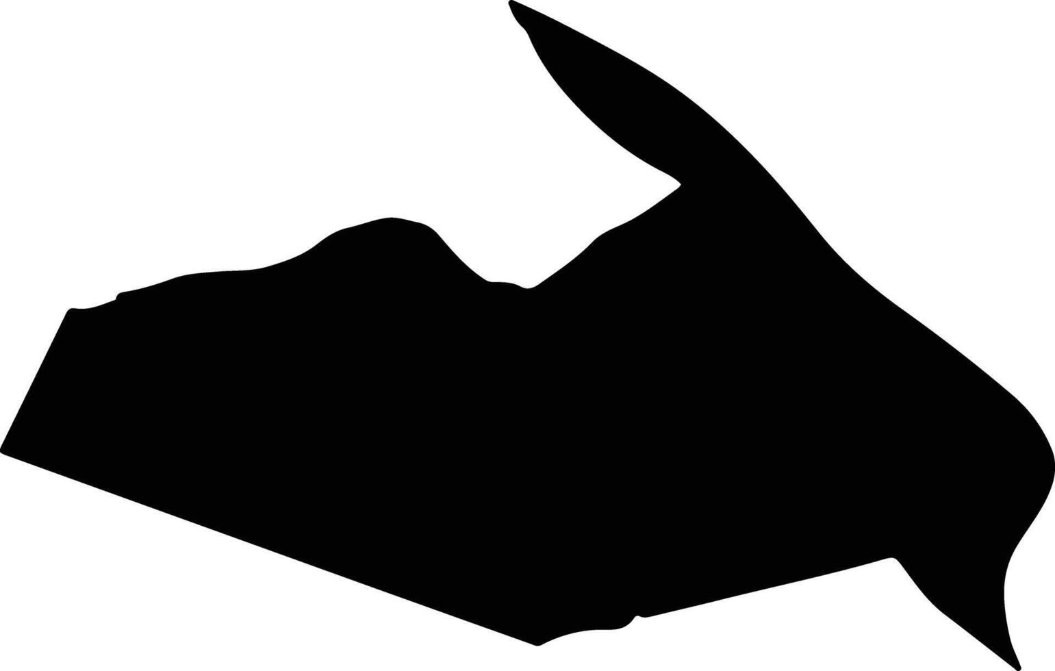 Hendrik Ido Ambacht Netherlands silhouette map vector