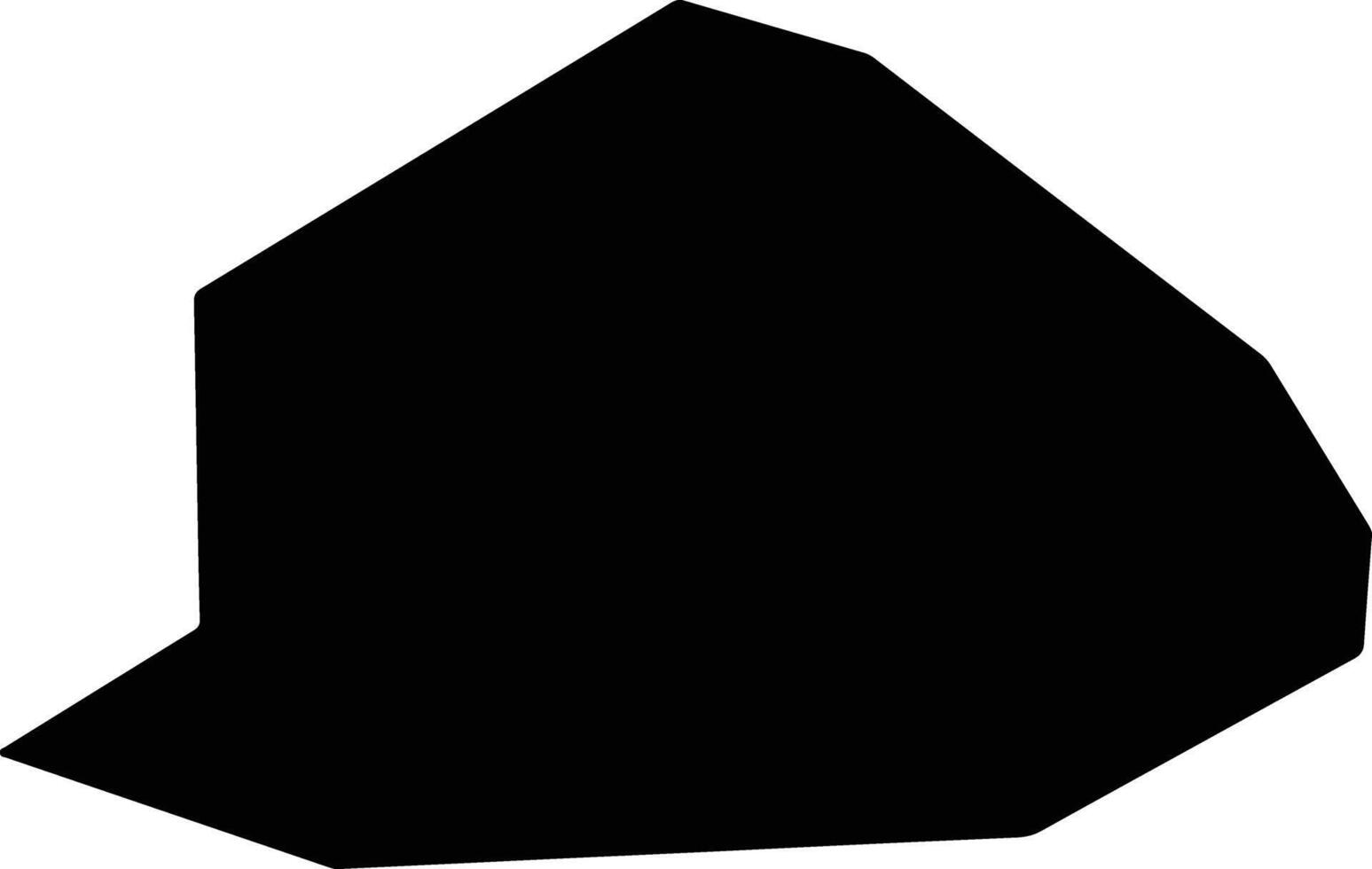 Hengyangxian China silhouette map vector