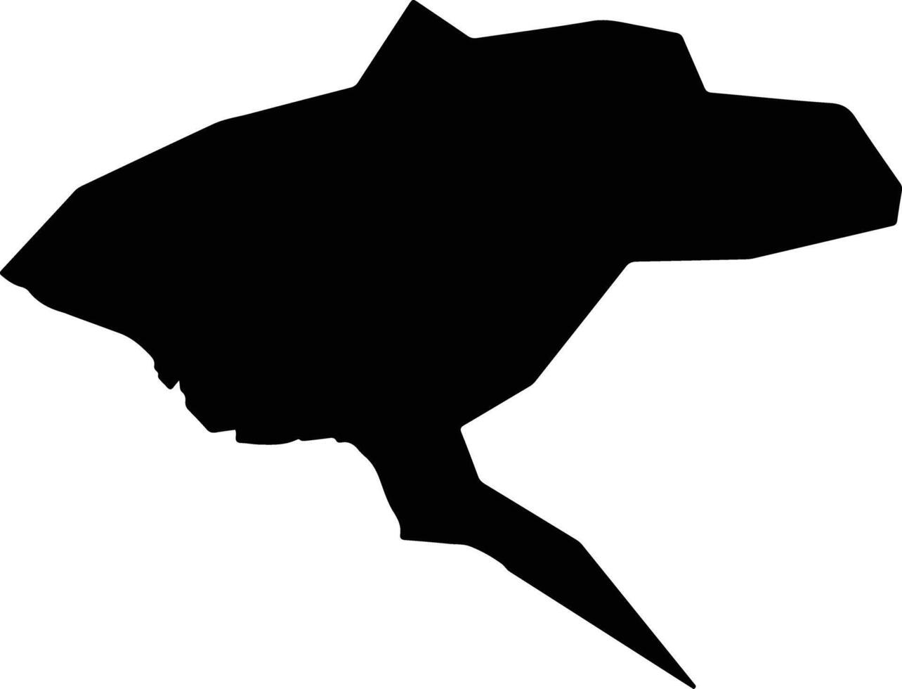 Hikari Japan silhouette map vector