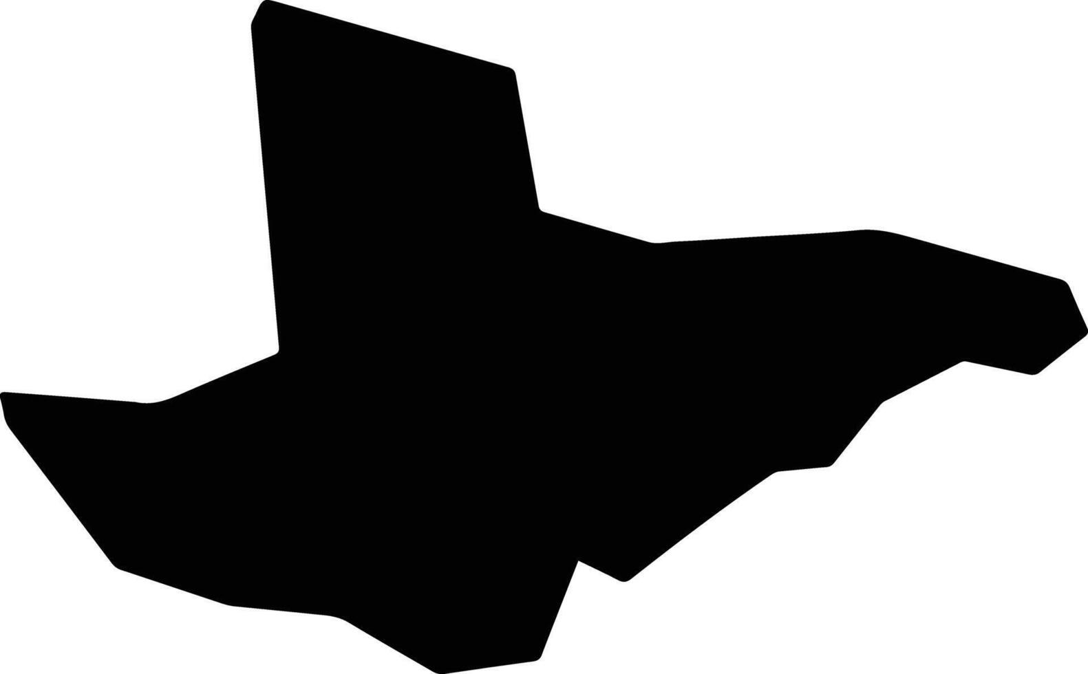 Hikone Japan silhouette map vector