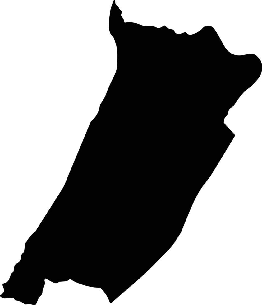 Hinherb Laos silhouette map vector