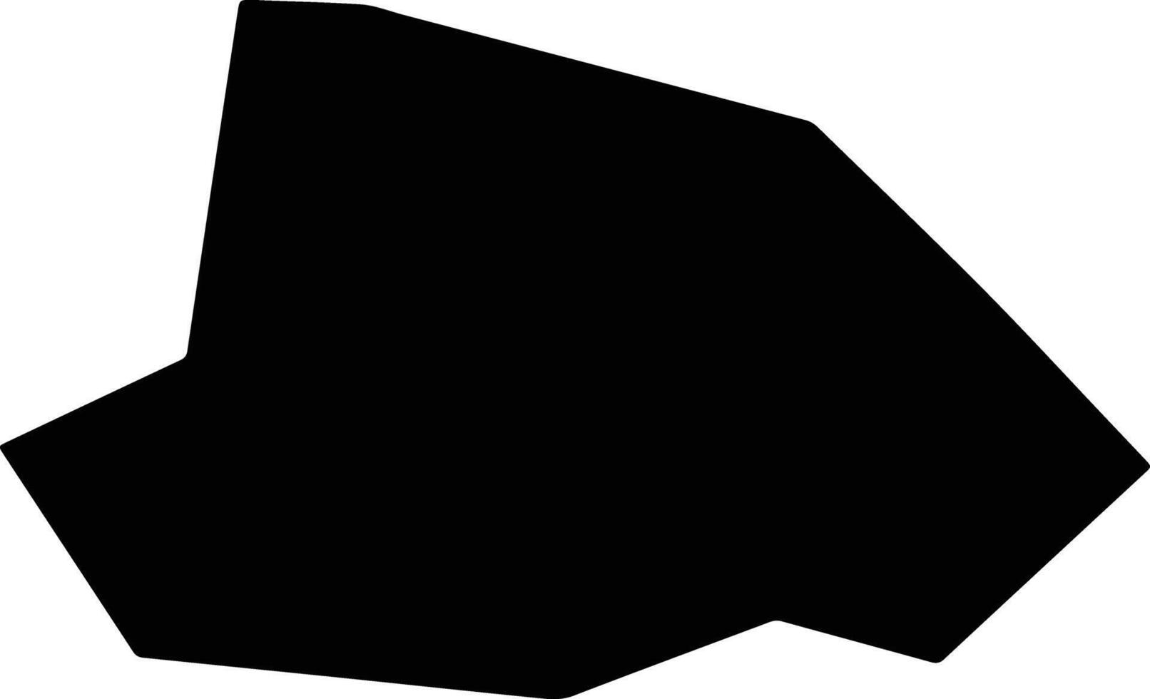 Hino Japan silhouette map vector