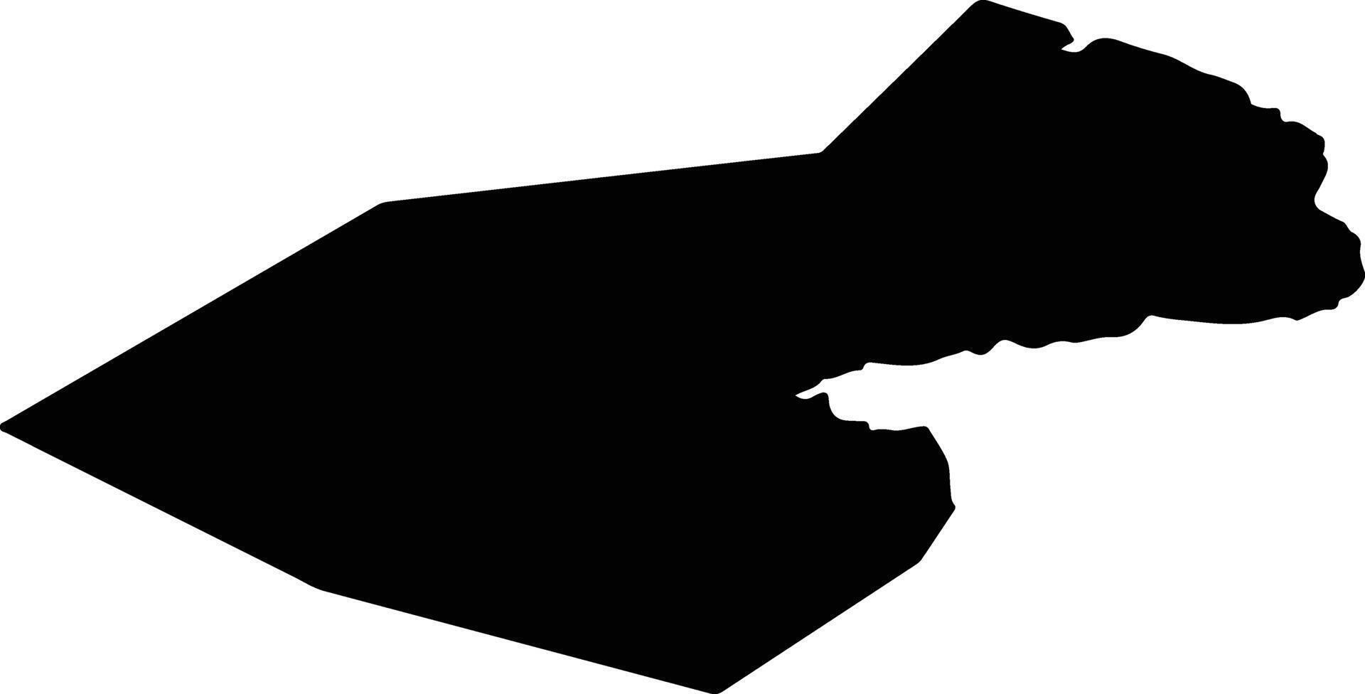 Hlukhiv Ukraine silhouette map vector