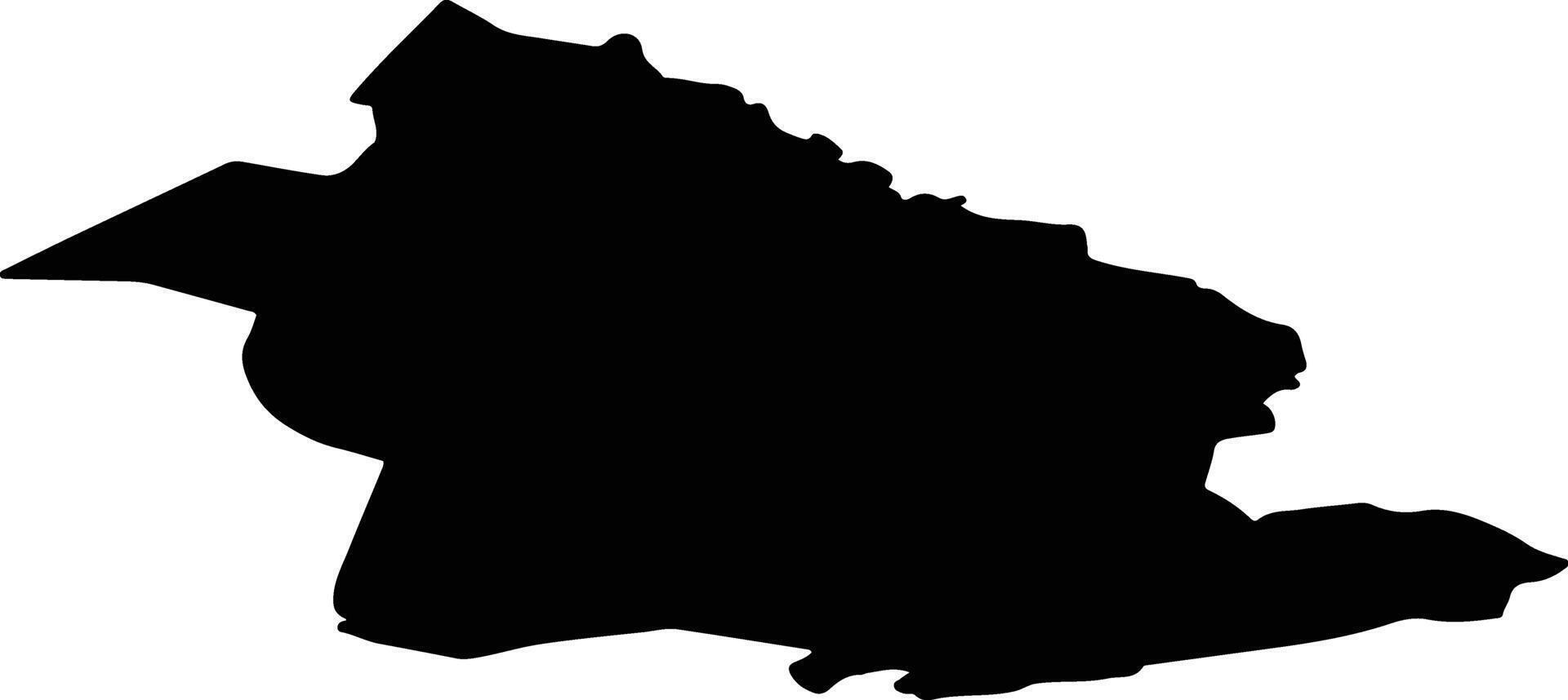 Hol nor Norway silhouette map vector