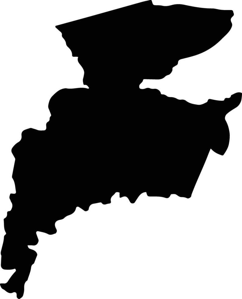 Holland Jamaica silhouette map vector