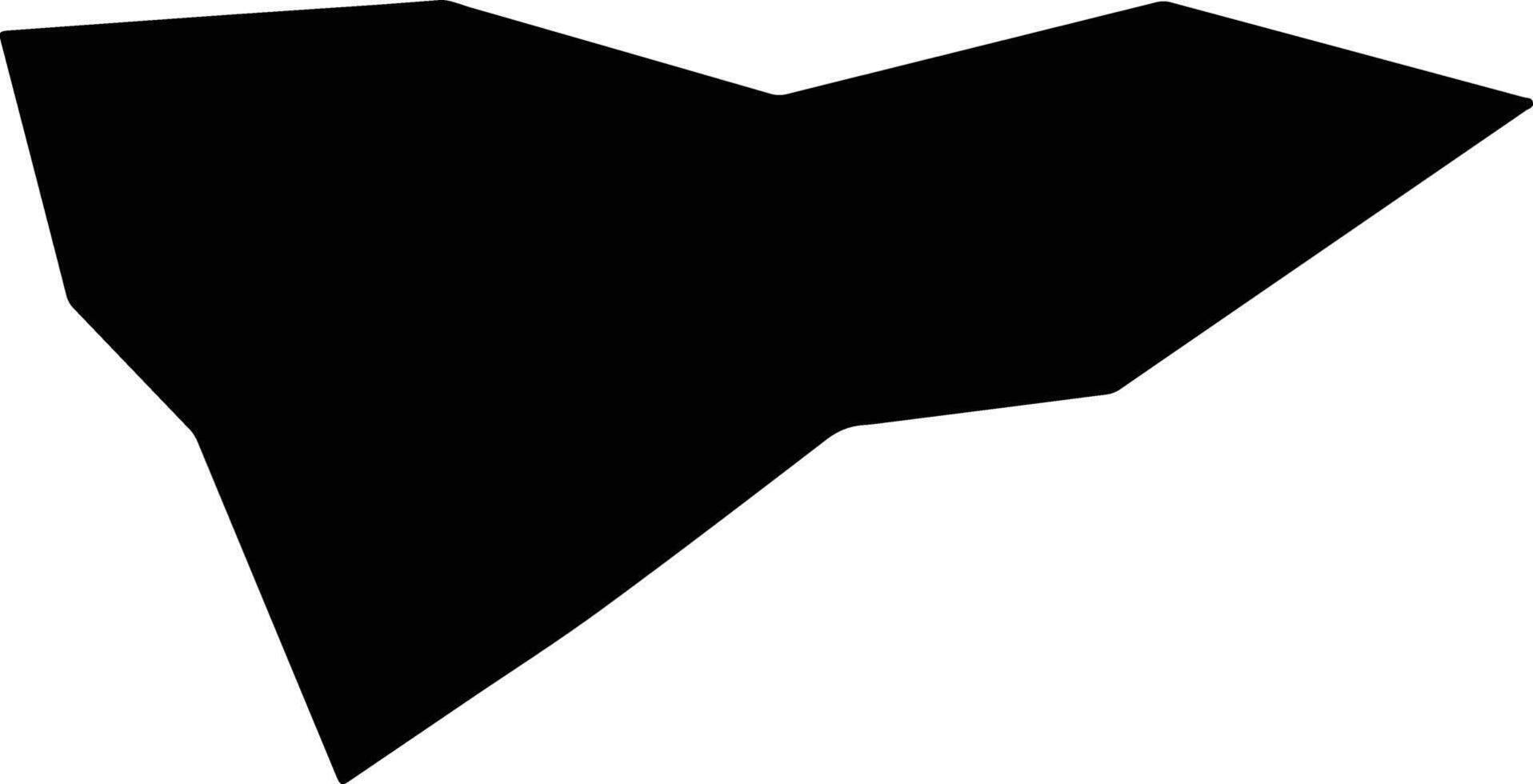 Honghushi China silhouette map vector