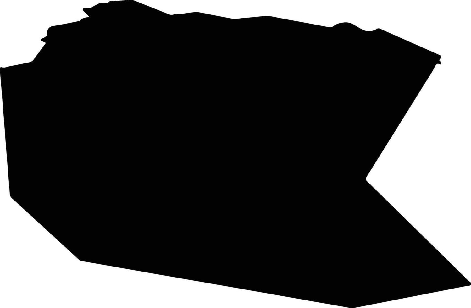 Horodnia Ukraine silhouette map vector