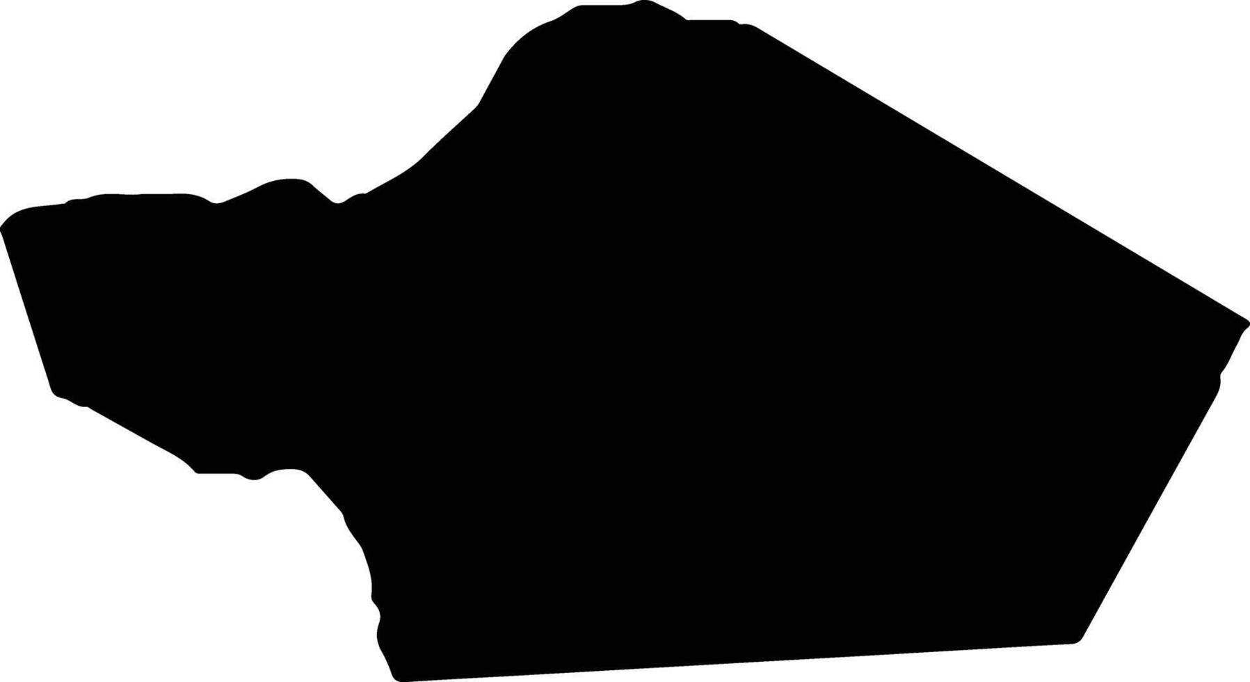 Horta Portugal silhouette map vector