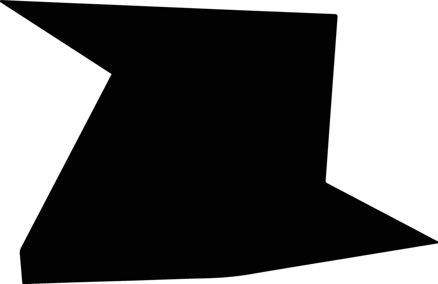 Hoshcha Ukraine silhouette map vector