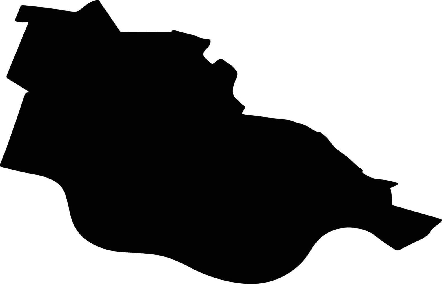 Houten Netherlands silhouette map vector