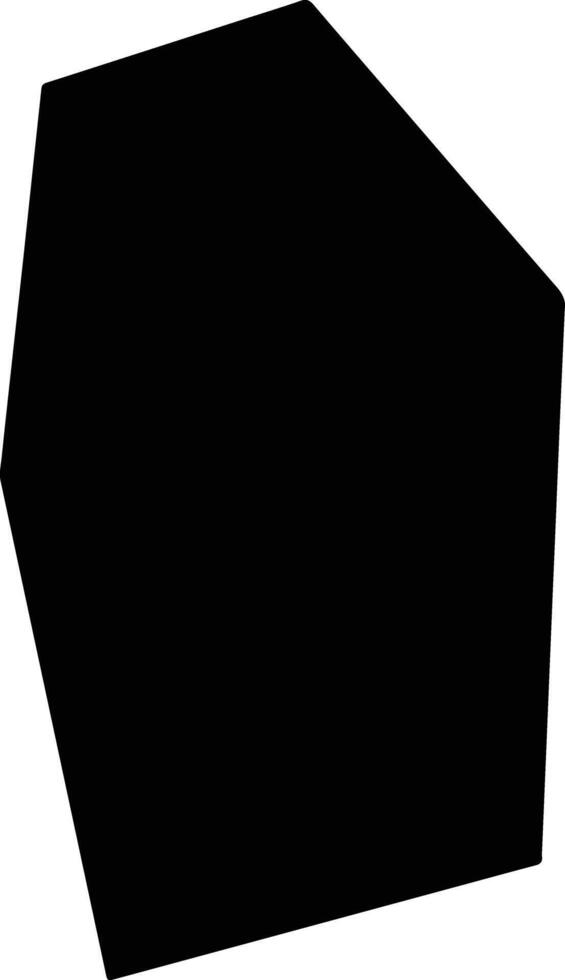 Houttuin Suriname silhouette map vector