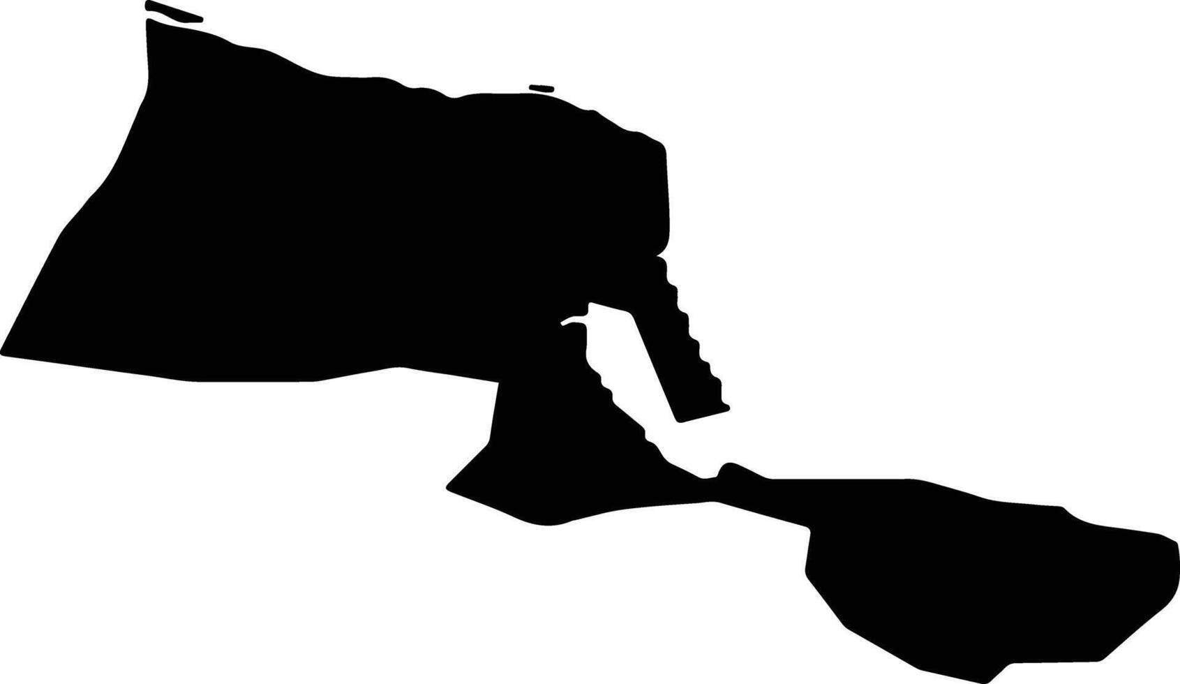 HOWTH MALAHIDE LEA 7 Ireland silhouette map vector