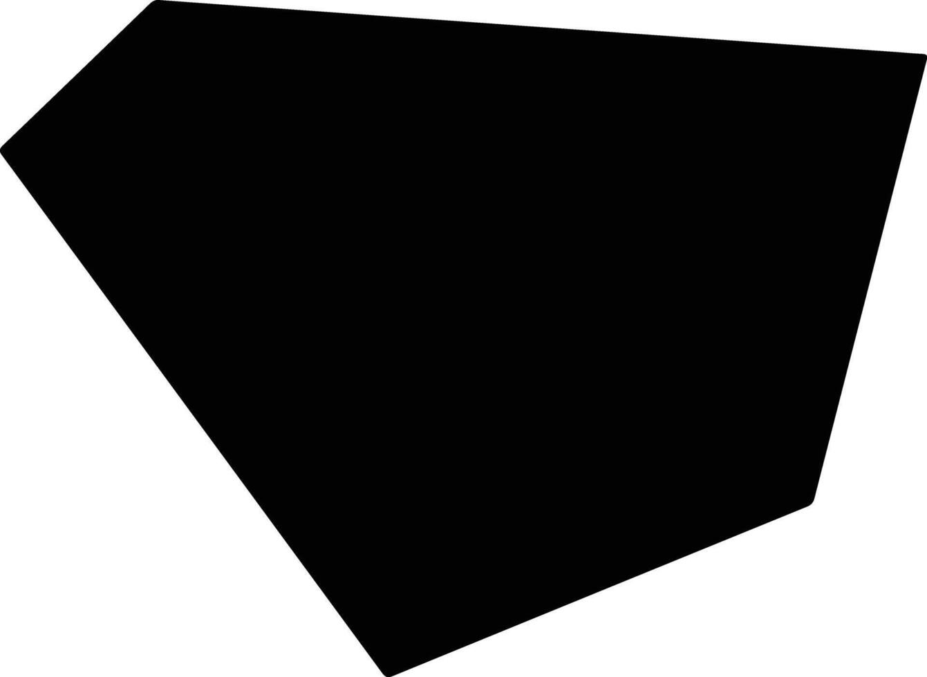 Huayinshi China silhouette map vector