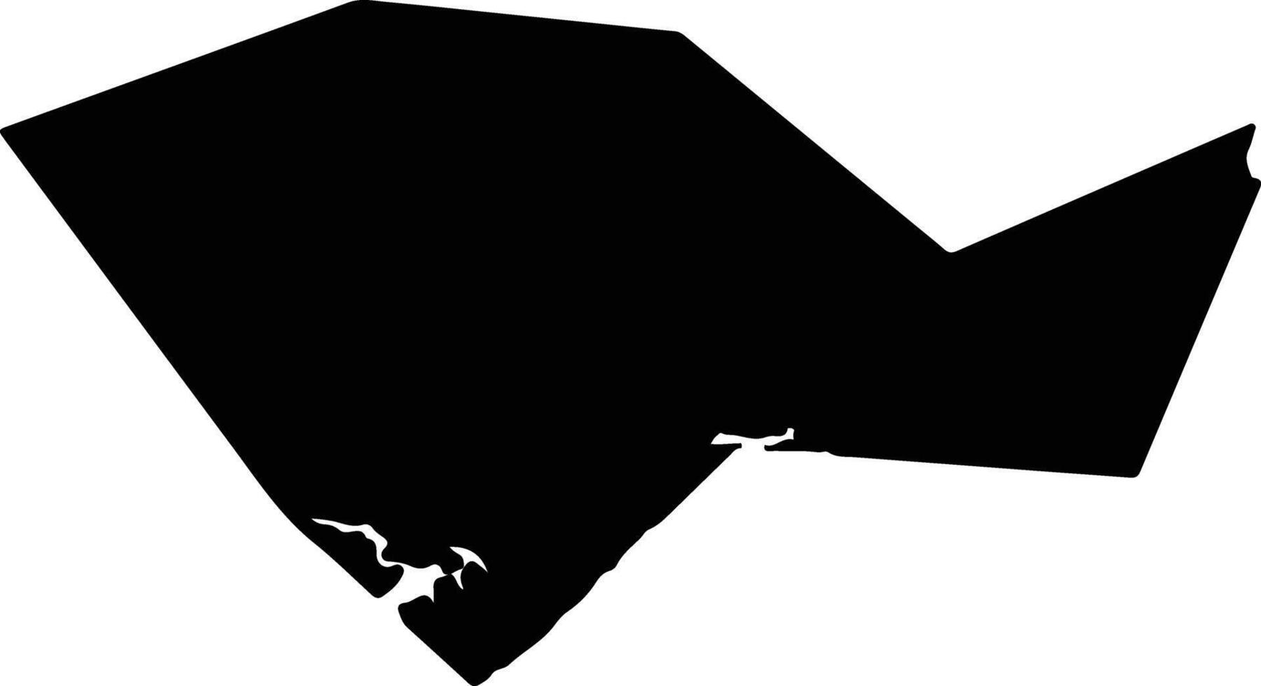 Huilaixian China silhouette map vector