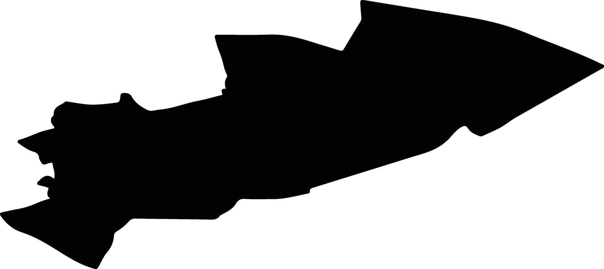 Huizen Netherlands silhouette map vector