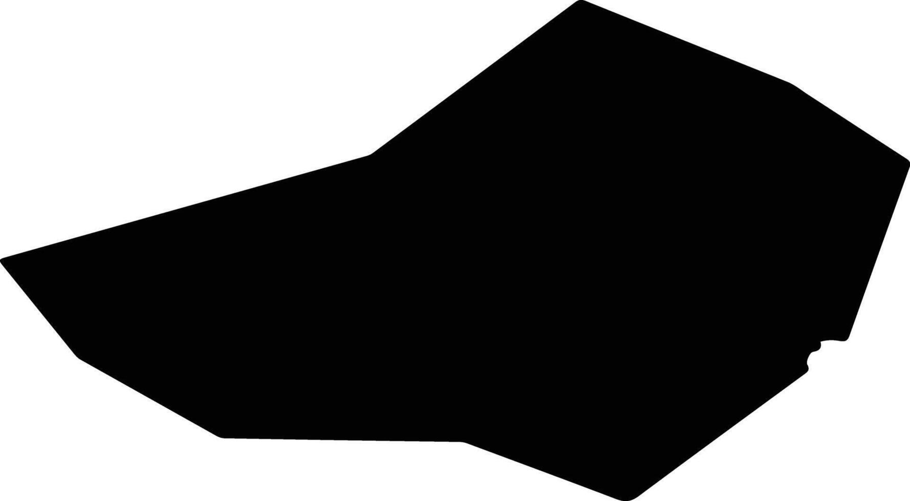 Huludaoishi China silhouette map vector