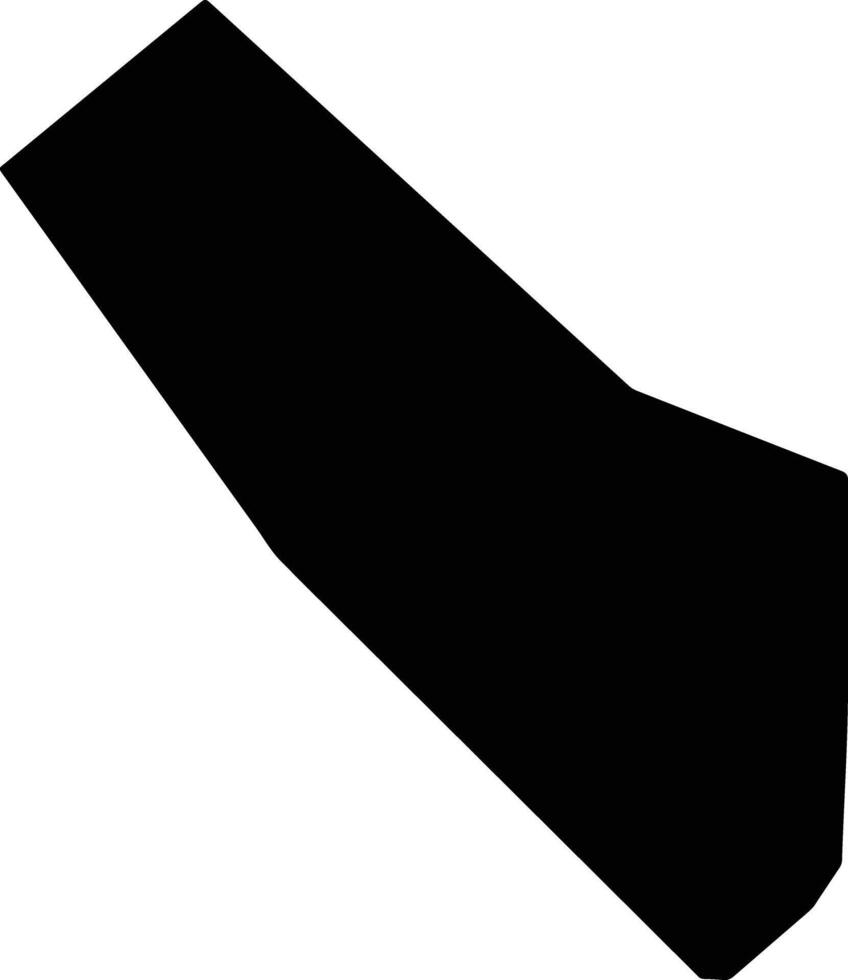 Iebukel Palau silhouette map vector