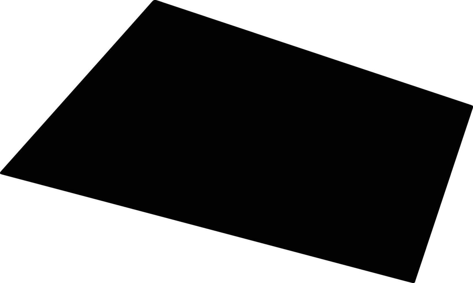 Ifira Vanuatu silhouette map vector