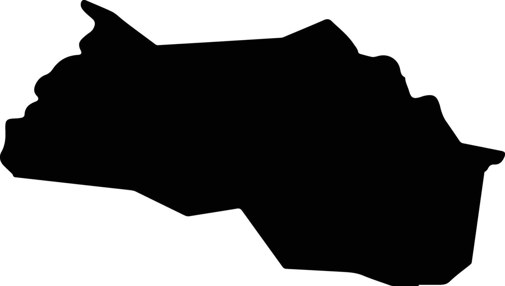 Ilama Honduras silhouette map vector