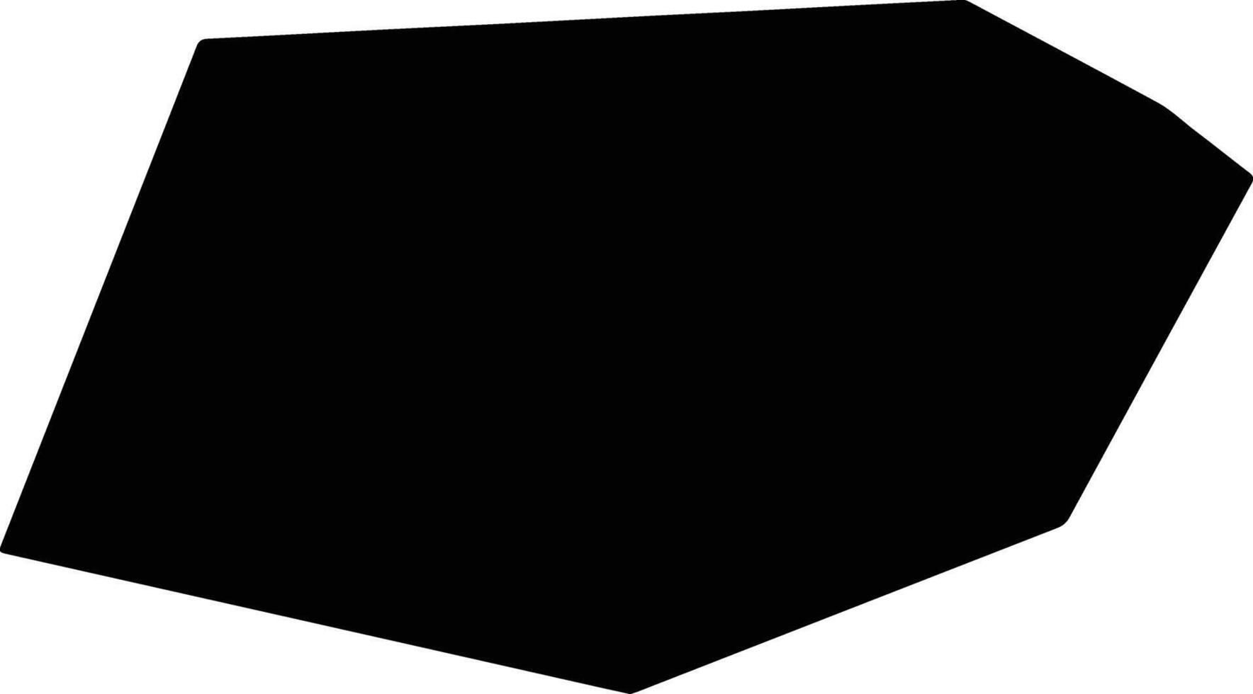 Inagi Japan silhouette map vector