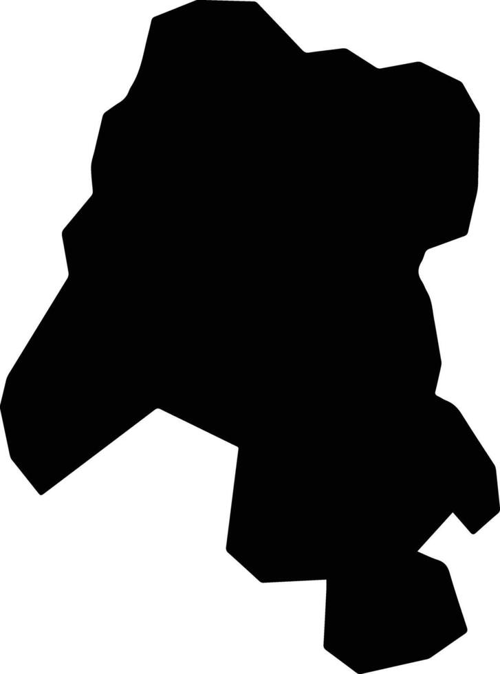Ipala Guatemala silhouette map vector