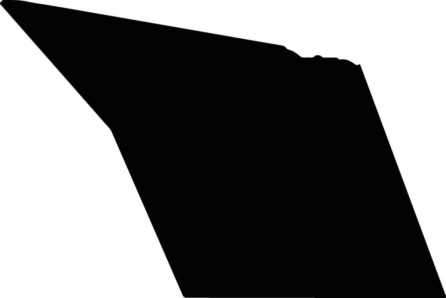 Isabela United States silhouette map vector