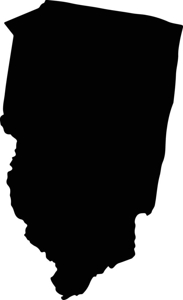Ita Paraguay silhouette map vector